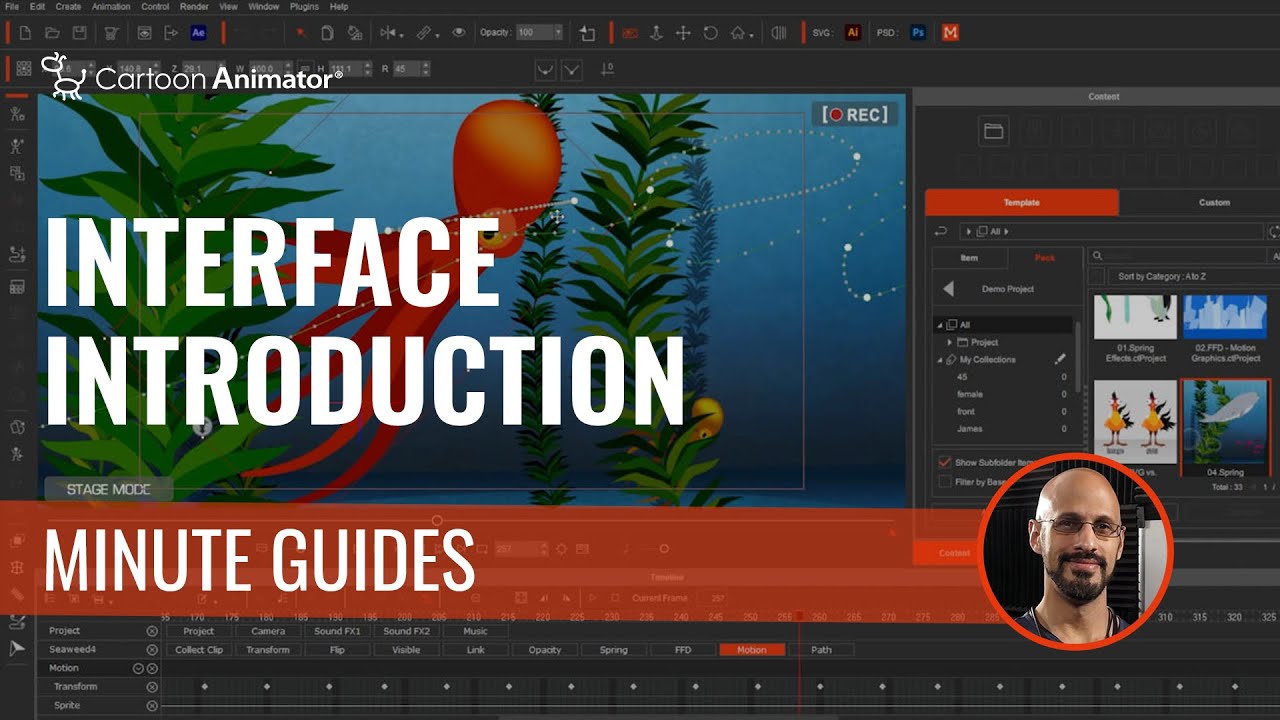 Cartoon Animator 5 チュートリアル4
